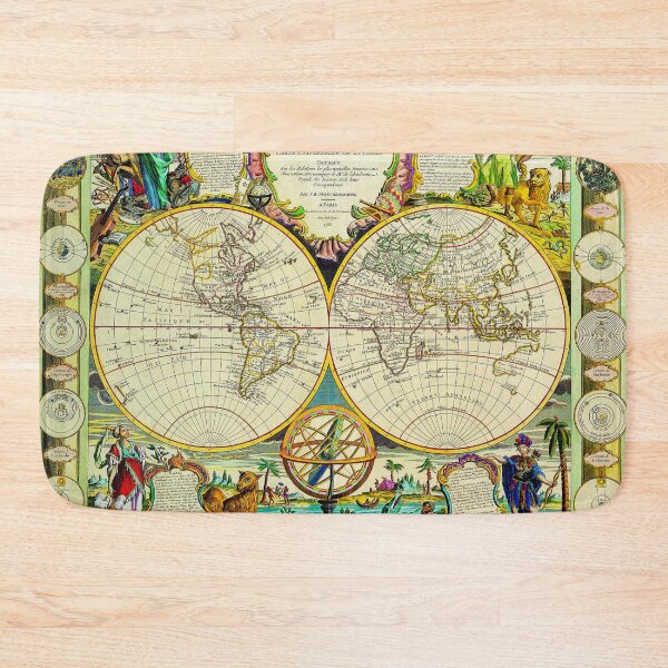 Item preview, World Map - Louis Denis (1725-1794) - Ancient Worlds designed and sold by Culturio.