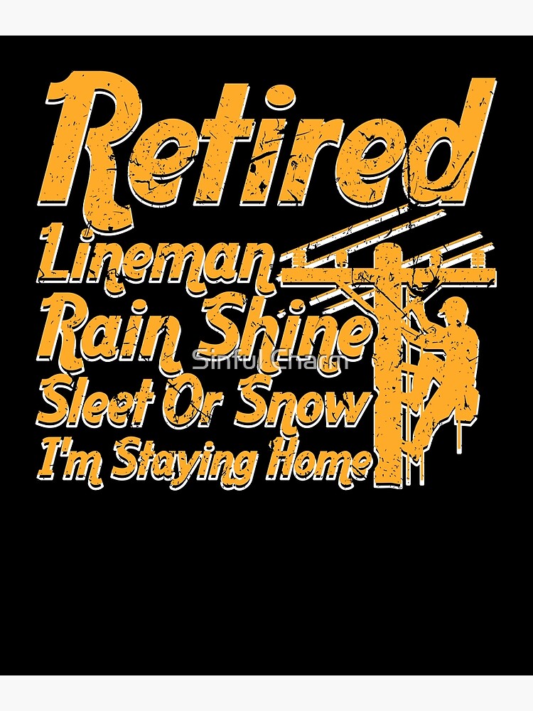 retired-lineman-electrician-retirement-gift-poster-for-sale-by