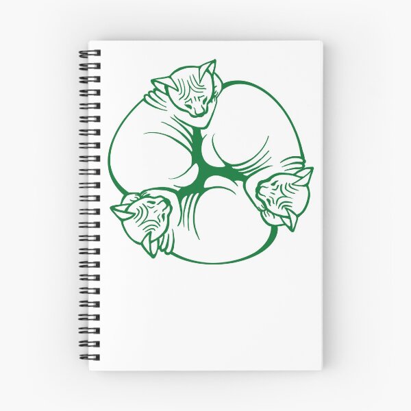 Item preview, Triskele of Sphynxes in Green designed and sold by RJKpoyp.