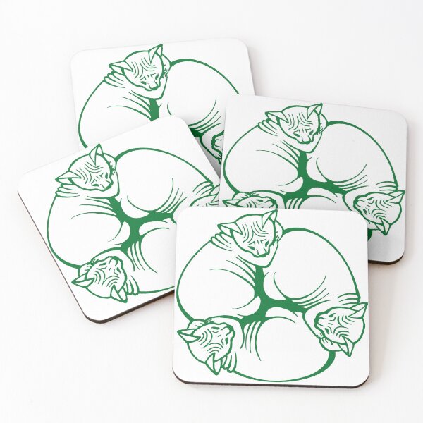 Item preview, Triskele of Sphynxes in Green designed and sold by RJKpoyp.