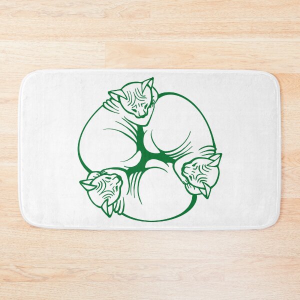 Item preview, Triskele of Sphynxes in Green designed and sold by RJKpoyp.