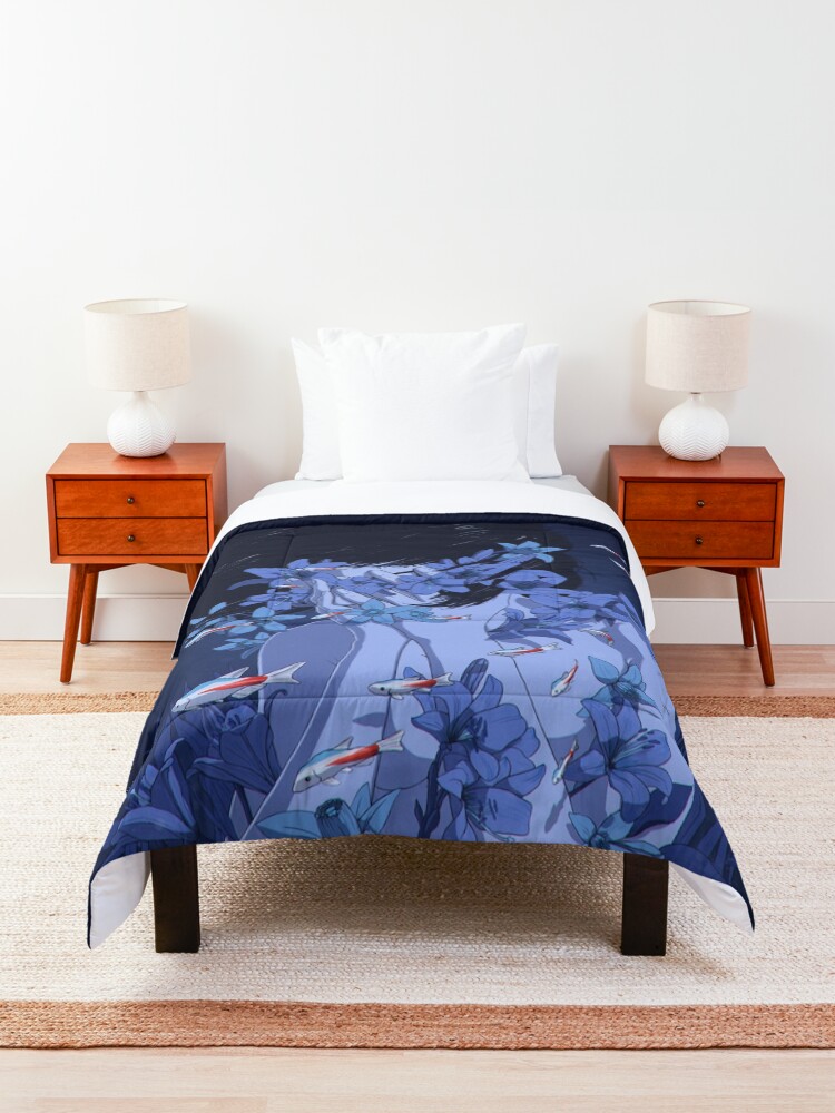 Alternate view of Perfect blue Comforter