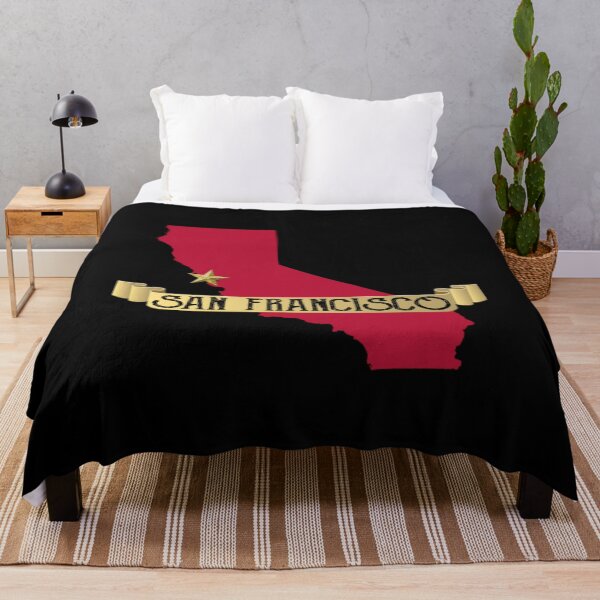 Item preview, San Francisco California Red And Gold Bay Area designed and sold by B1GSportswear.