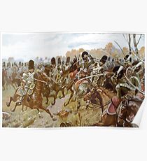 Richard Knötel Battle of Hanau Poster