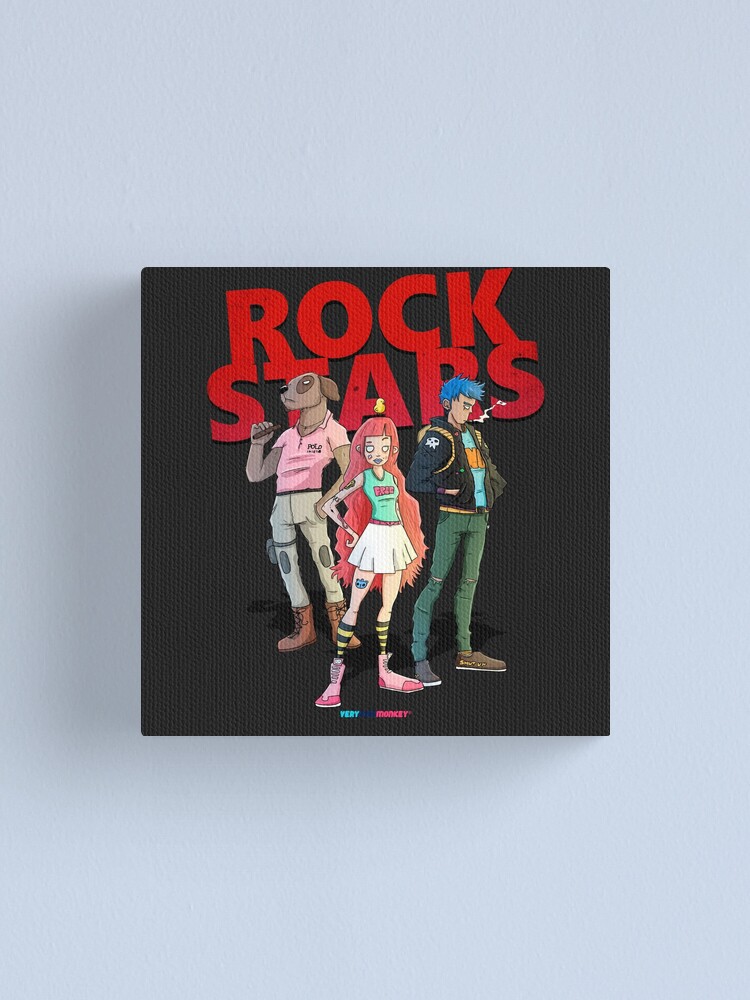 Vista alternativa de Lienzo Rock Stars by Fran Ferriz
