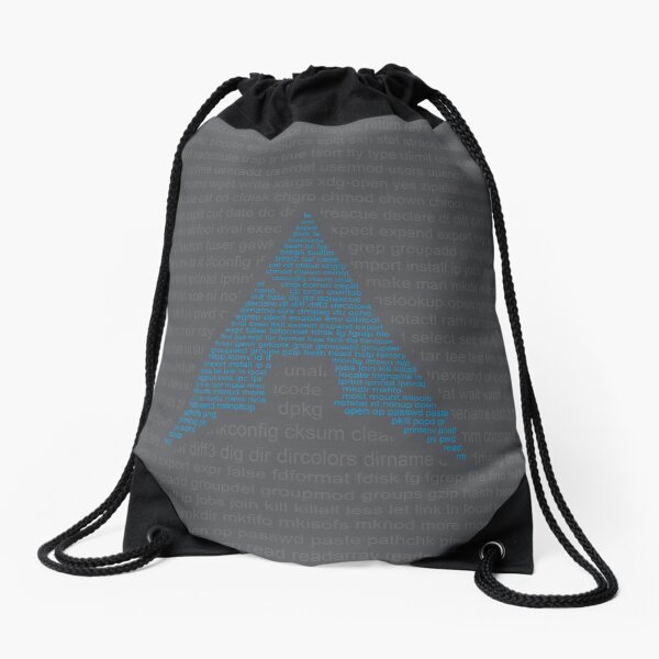 Arch Linux - Commands Drawstring Bag