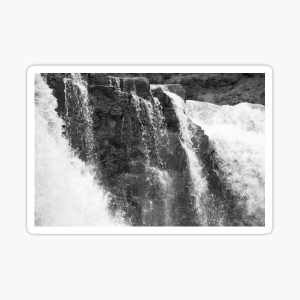 Waterfall Outdoors in Nature Sticker