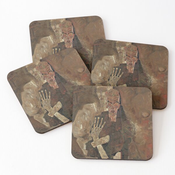 Item preview, Self-Seer II (Death and Man) by Egon Schiele (1911) designed and sold by allhistory.