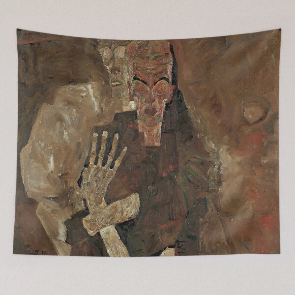 Aperçu de l'œuvre Self-Seer II (Mort et homme) d'Egon Schiele (1911) créée et vendue par allhistory.