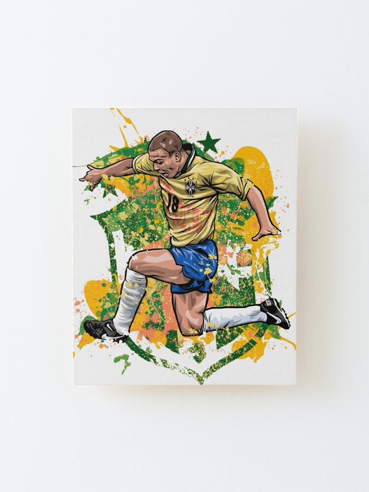 ICON RONALDO NAZARIO CANVAS ART FREE FRAME