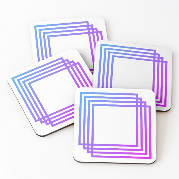 Item preview, Squares Gradient Blue/Purple designed and sold by Sjekkieboem.