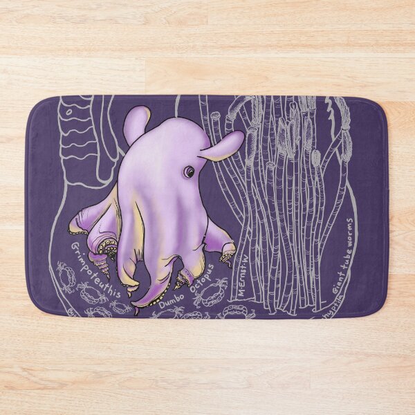Item preview, Dumbo Octopus Doodle for dark background designed and sold by mernstw.