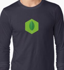 MongoDB inside of Node.js Long Sleeve T-Shirt