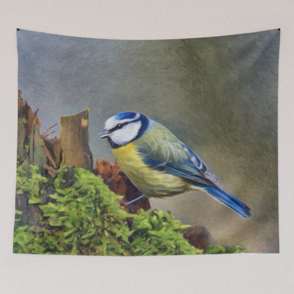 Item preview, Eurasian Blue Tit designed and sold by Heathermarie321.