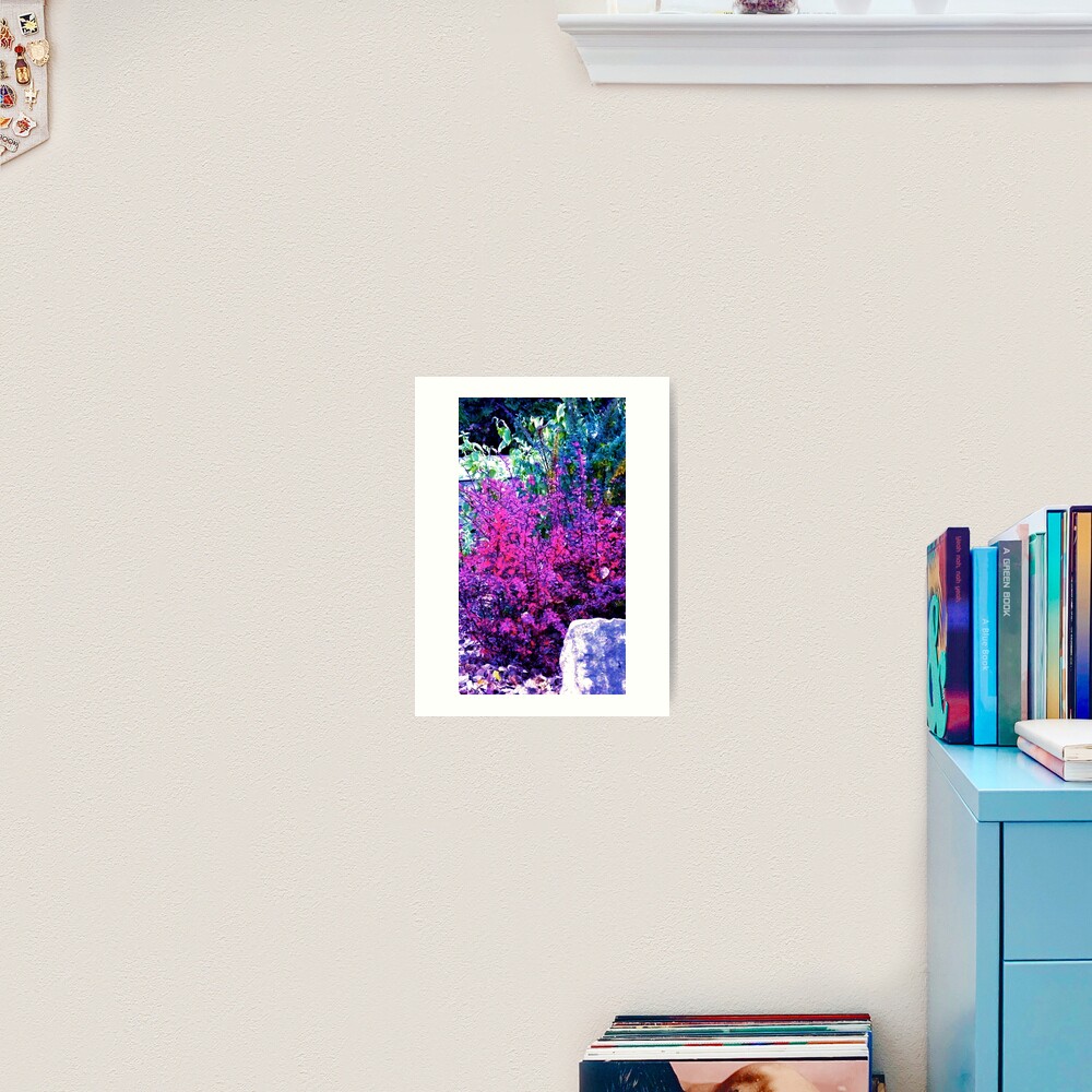 Man in the Stone! Art Print
