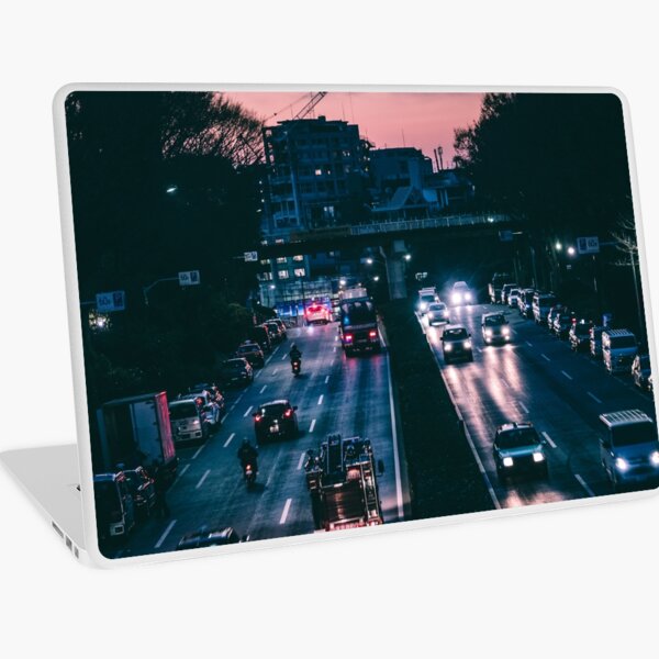 Tokyo night Laptop Skin