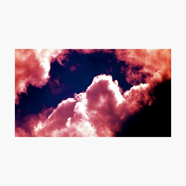 Unusual Cloud Formations Photographic Print