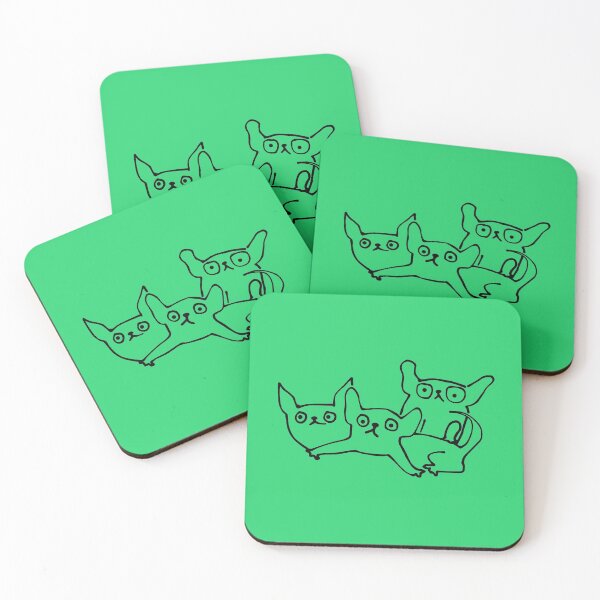 Item preview, Foxes from Saturn designed and sold by sisselonpaper.