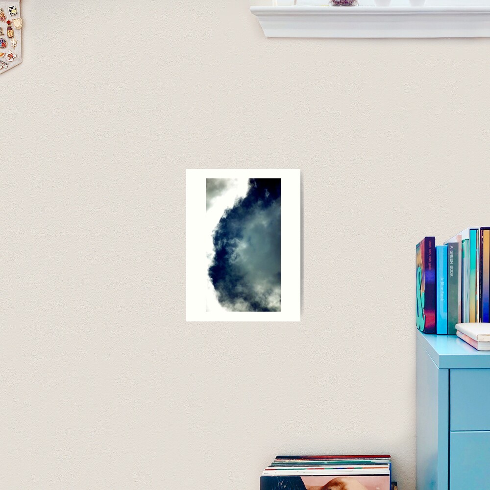 Cat Cloud Formation! Art Print