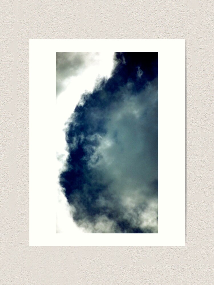 Alternate view of Cat Cloud Formation! Art Print