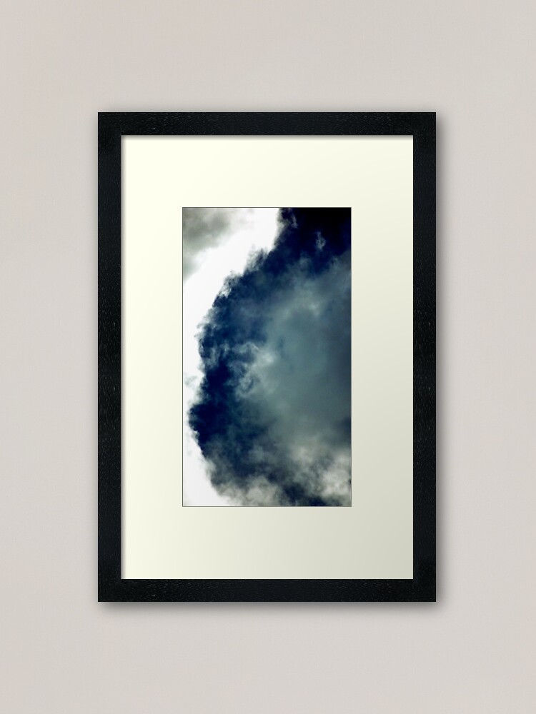 Alternate view of Cat Cloud Formation! Framed Art Print