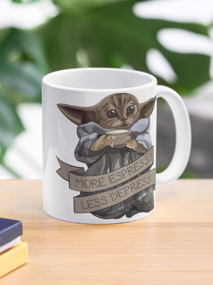 Baby Yoda Coffee Mug, Its A Chicky Nuggies Holder Mug, Cute