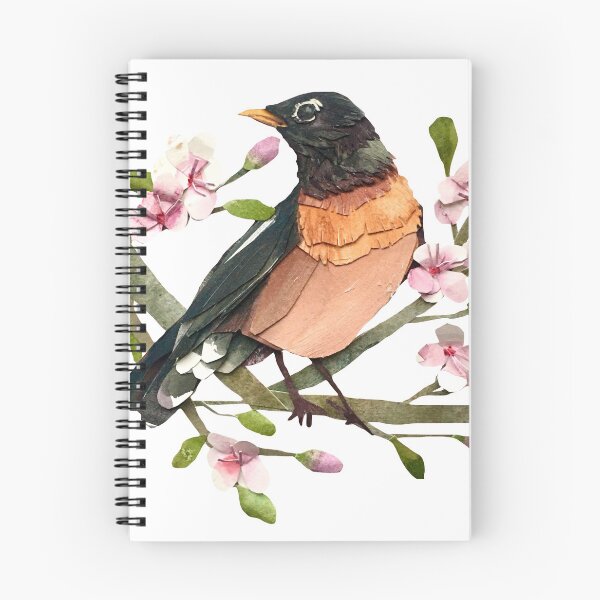 Aperçu de l'œuvre Fleur de cerisier de Robin créée et vendue par SarahSnippets.