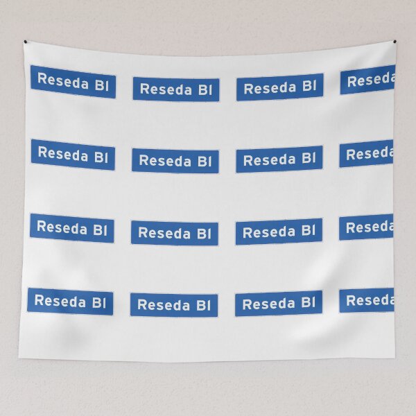 Item preview, Reseda Blvd Street Sign Los Angeles designed and sold by trqffic.