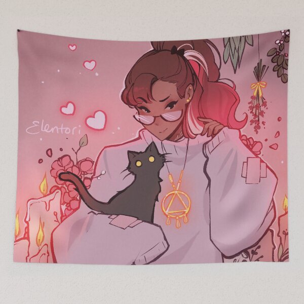 Item preview, Little Love Witch designed and sold by Elentori.