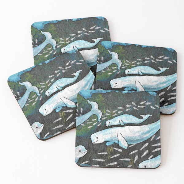 Item preview, Beluga Whales designed and sold by CadenceLG.