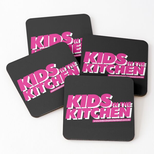 Item preview, Kids in the Kitchen logo - pink designed and sold by popshopmerch.