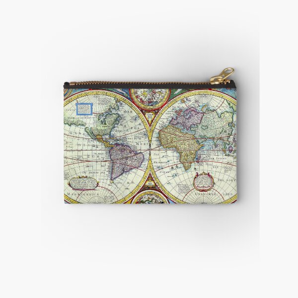 Item preview, Accurate Map of the World 1627 - John Speed - Ancient Maps designed and sold by Culturio.