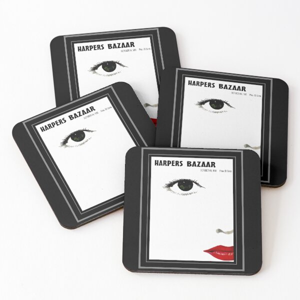 Item preview,  HARPERS BAZAAR : Vintage 1956 Magazine Beautiful Face Advertising Print designed and sold by posterbobs.