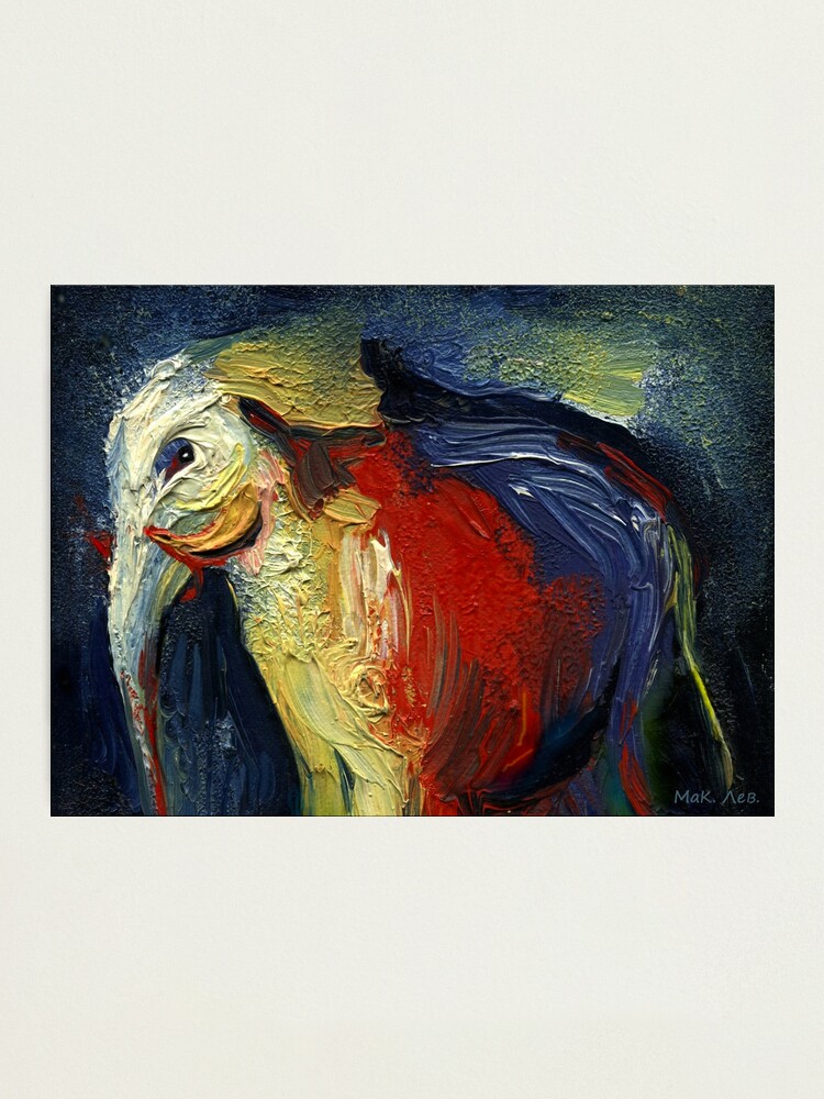 Thumbnail 1 of 3, Photographic Print, Elefhant designed and sold by levinart.