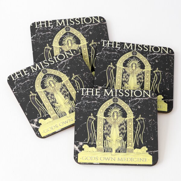 Item preview, The Mission - God's Own Medicine designed and sold by Saving Grace Records.