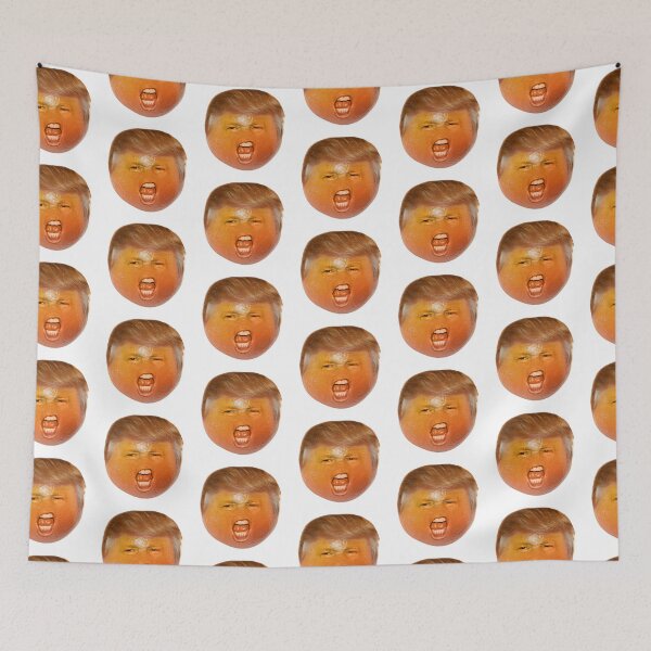 Item preview, ANGRY ORANGE TRUMP MERCH (15x15) designed and sold by trumporium.