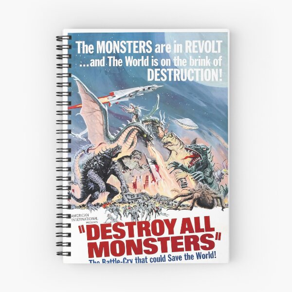 Item preview, DESTROY ALL MONSTERS designed and sold by ilovechaos.