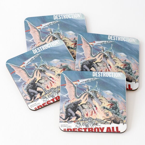 Item preview, DESTROY ALL MONSTERS designed and sold by ilovechaos.