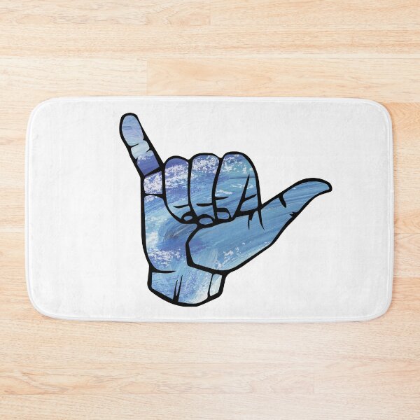 Item preview, Ride The Waves Tie Dye Shaka designed and sold by Shayli Kipnis.