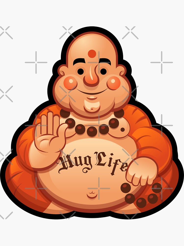 Hug Life Buddha by wardellb