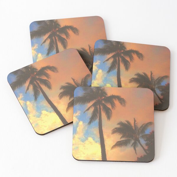 Item preview, Sunset with Palm Trees designed and sold by missmermaid1990.