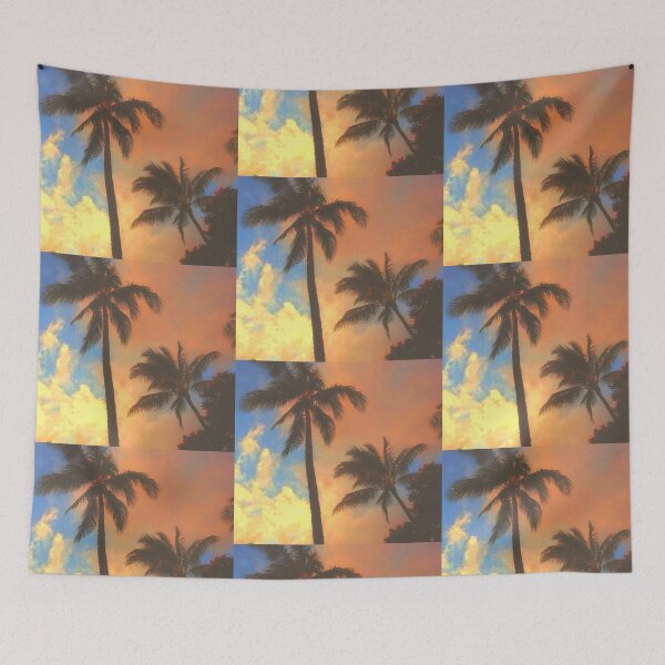 Item preview, Sunset with Palm Trees designed and sold by missmermaid1990.