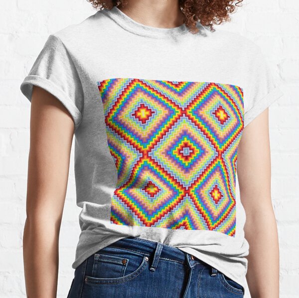 Psychedelic Hypnotic Visual Illusion Classic T-Shirt