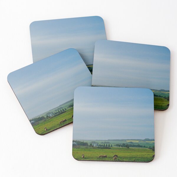 Item preview, Farm with grazing cattle designed and sold by StevenElliot.