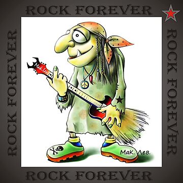 Artwork thumbnail, Baba Yaga in Rock by Elena Makarova-Levina
