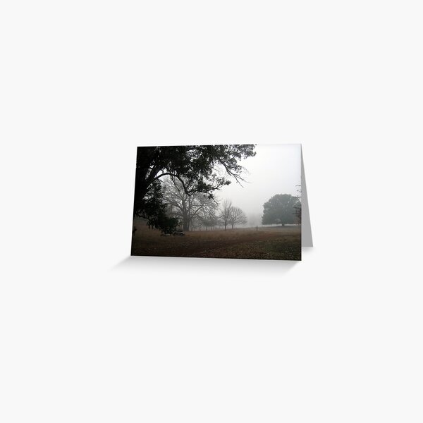 Misty Winter's Morning - Andrew Thamo Greeting Card