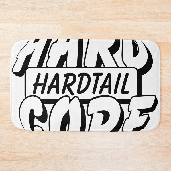 Item preview, Hardcore Hardtail Logo White designed and sold by HenrisKas.