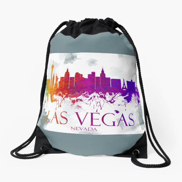 Las Vegas Nevada Skyline - 28 Drawstring Bag