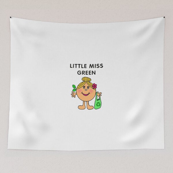Item preview, ECO WARRIOR LITTLE MISS GREEN designed and sold by janeynic.