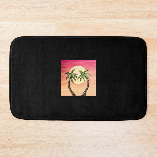 Item preview, Heart of Palms in Pink Sky designed and sold by LadenaRae.